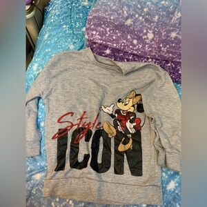 #1 Toddler Minnie Mouse long sleeve shirt